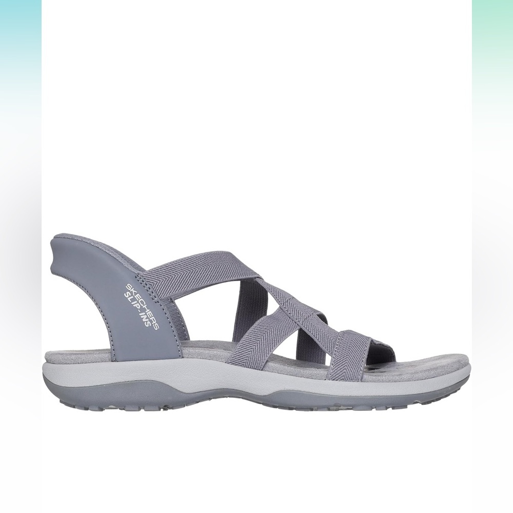 🌸NEW Skechers Women's Reggae Slim-Stretch Flex Hands Free Slip-ins Sandal Sz 10. - Picture 5 of 9